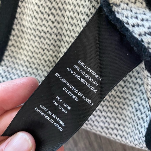 Alice + Olivia Skirt - Black & White, XS - Picture 4 of 5